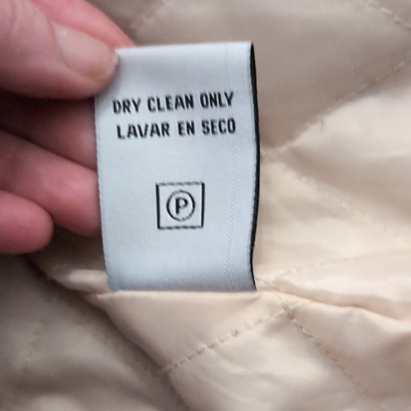 Miss Me Cream and Brown Plaid Pea Coat - Picture 5 of 5